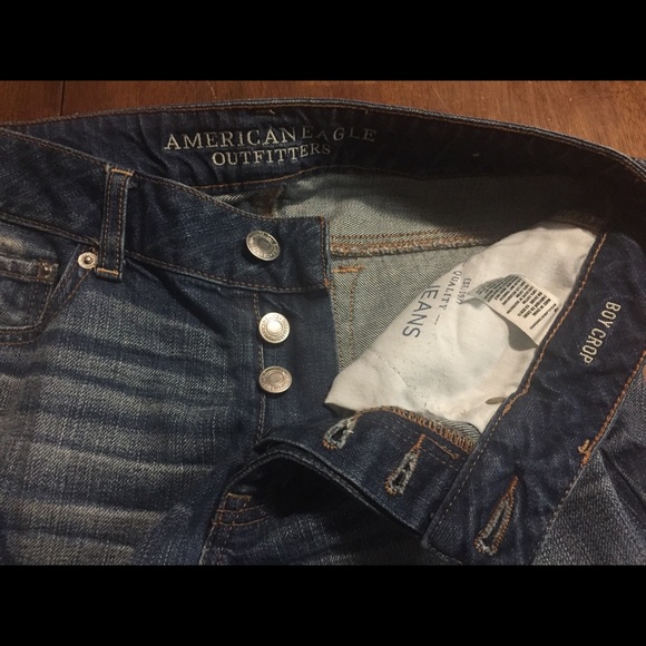 American Eagle Outfitters Denim - American Eagle BOY CROP